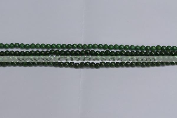 CMJ176 15.5 inches 4mm round Mashan jade beads wholesale