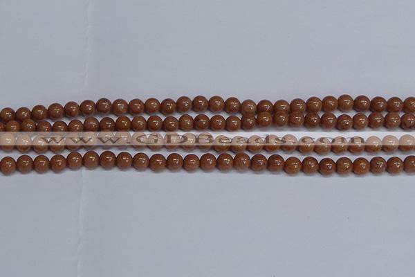 CMJ184 15.5 inches 6mm round Mashan jade beads wholesale