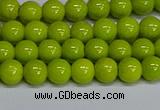 CMJ219 15.5 inches 6mm round Mashan jade beads wholesale