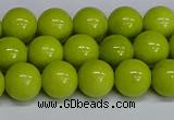 CMJ221 15.5 inches 10mm round Mashan jade beads wholesale