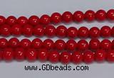 CMJ225 15.5 inches 4mm round Mashan jade beads wholesale