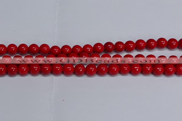 CMJ229 15.5 inches 12mm round Mashan jade beads wholesale