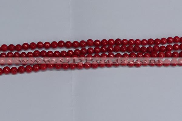 CMJ23 15.5 inches 6mm round Mashan jade beads wholesale