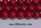 CMJ241 15.5 inches 8mm round Mashan jade beads wholesale