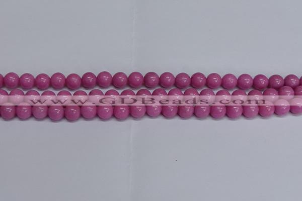 CMJ249 15.5 inches 10mm round Mashan jade beads wholesale