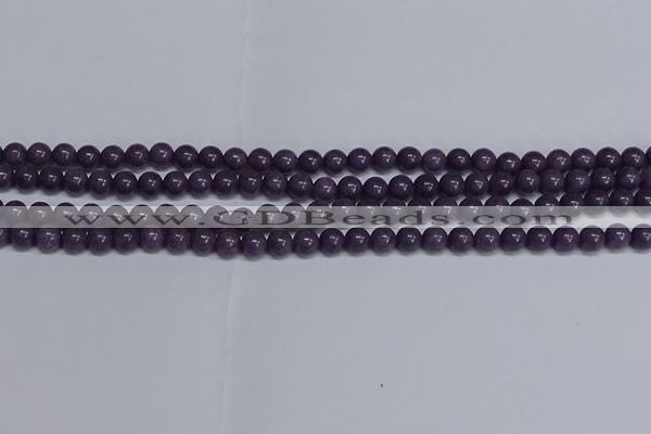 CMJ261 15.5 inches 6mm round Mashan jade beads wholesale