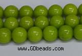 CMJ269 15.5 inches 8mm round Mashan jade beads wholesale