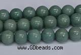 CMJ283 15.5 inches 8mm round Mashan jade beads wholesale