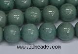 CMJ285 15.5 inches 12mm round Mashan jade beads wholesale