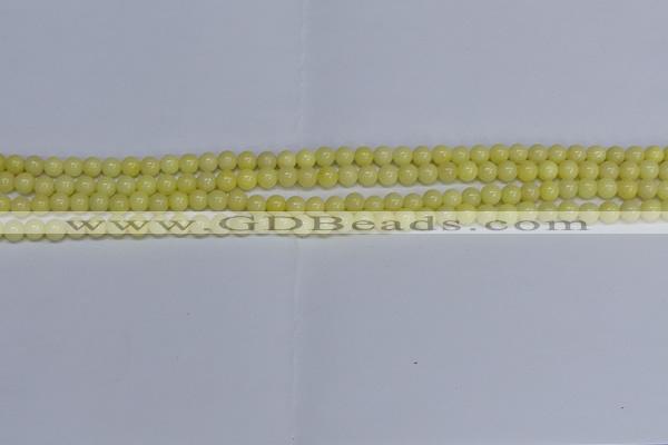 CMJ295 15.5 inches 4mm round Mashan jade beads wholesale