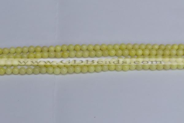 CMJ296 15.5 inches 6mm round Mashan jade beads wholesale