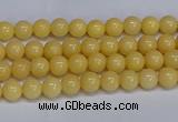 CMJ302 15.5 inches 4mm round Mashan jade beads wholesale