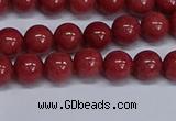 CMJ318 15.5 inches 8mm round Mashan jade beads wholesale