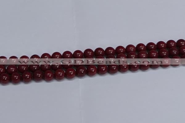 CMJ32 15.5 inches 10mm round Mashan jade beads wholesale