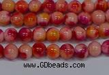 CMJ400 15.5 inches 4mm round rainbow jade beads wholesale