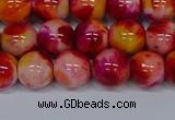 CMJ403 15.5 inches 10mm round rainbow jade beads wholesale