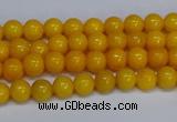 CMJ43 15.5 inches 4mm round Mashan jade beads wholesale