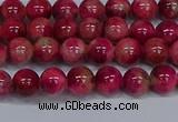 CMJ478 15.5 inches 6mm round rainbow jade beads wholesale