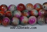 CMJ493 15.5 inches 8mm round rainbow jade beads wholesale