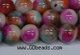 CMJ495 15.5 inches 12mm round rainbow jade beads wholesale