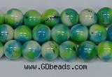 CMJ521 15.5 inches 8mm round rainbow jade beads wholesale