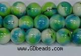 CMJ522 15.5 inches 10mm round rainbow jade beads wholesale