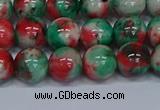 CMJ536 15.5 inches 10mm round rainbow jade beads wholesale