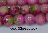 CMJ551 15.5 inches 12mm round rainbow jade beads wholesale