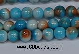 CMJ576 15.5 inches 6mm round rainbow jade beads wholesale