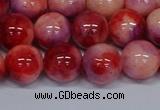 CMJ621 15.5 inches 12mm round rainbow jade beads wholesale