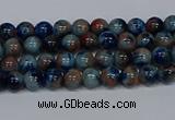 CMJ631 15.5 inches 4mm round rainbow jade beads wholesale