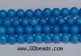 CMJ64 15.5 inches 4mm round Mashan jade beads wholesale