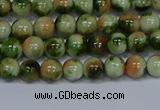 CMJ674 15.5 inches 6mm round rainbow jade beads wholesale