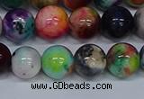 CMJ754 15.5 inches 12mm round rainbow jade beads wholesale