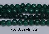 CMJ85 15.5 inches 4mm round Mashan jade beads wholesale