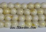 CMJ900 15.5 inches 4mm round Mashan jade beads wholesale