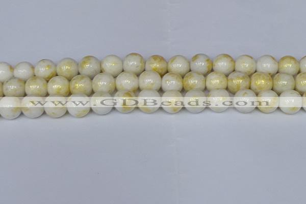 CMJ903 15.5 inches 10mm round Mashan jade beads wholesale