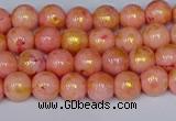 CMJ910 15.5 inches 4mm round Mashan jade beads wholesale