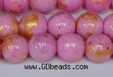 CMJ917 15.5 inches 8mm round Mashan jade beads wholesale