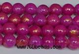 CMJ925 15.5 inches 4mm round Mashan jade beads wholesale