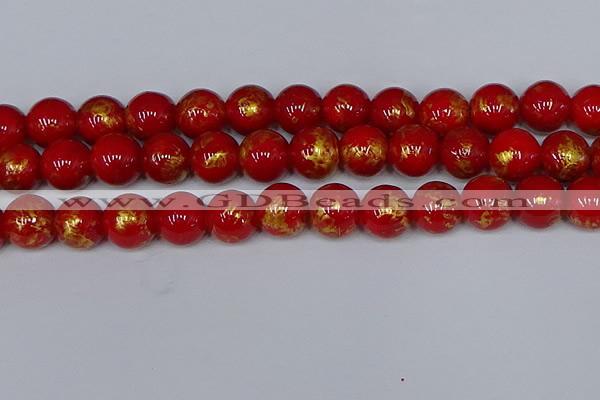 CMJ939 15.5 inches 12mm round Mashan jade beads wholesale