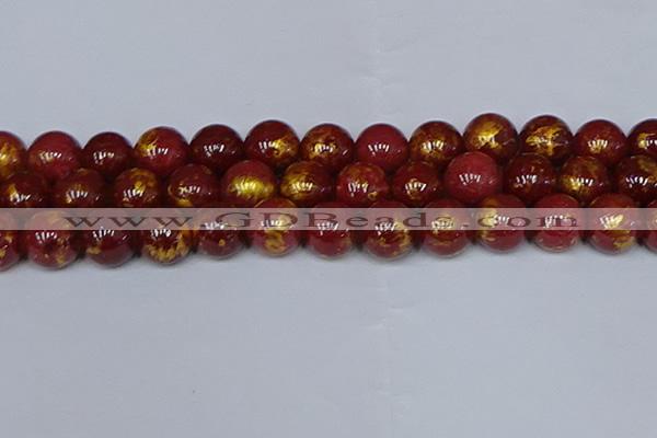 CMJ949 15.5 inches 12mm round Mashan jade beads wholesale