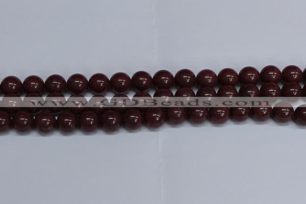 CMJ96 15.5 inches 12mm round Mashan jade beads wholesale