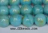 CMJ967 15.5 inches 8mm round Mashan jade beads wholesale