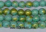 CMJ970 15.5 inches 4mm round Mashan jade beads wholesale