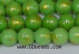 CMJ976 15.5 inches 6mm round Mashan jade beads wholesale