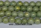 CMJ980 15.5 inches 4mm round Mashan jade beads wholesale