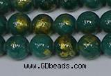 CMJ991 15.5 inches 6mm round Mashan jade beads wholesale