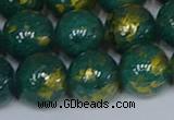 CMJ993 15.5 inches 10mm round Mashan jade beads wholesale