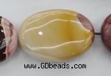 CMK144 15.5 inches 25*35mm oval mookaite beads wholesale